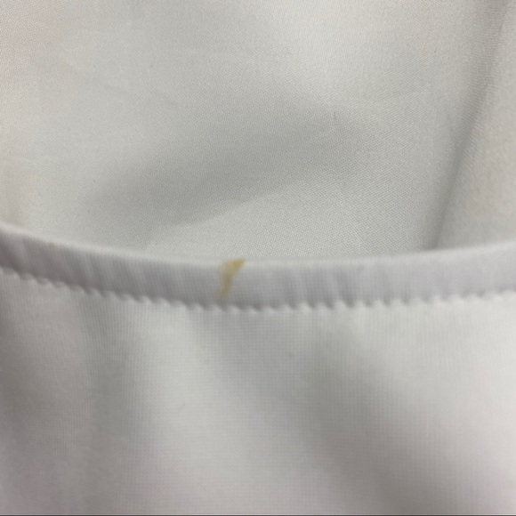 NWT Charlotte Russe  White Slip Dress Medium - Picture 11 of 12